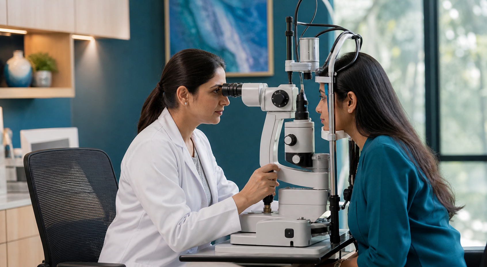 Ophthalmology consultation
